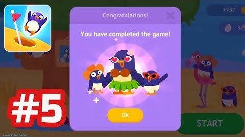 Golfmasters - Gameplay Walkthrough - Part 5 Level 41 - 50) The End (iOS/Android)