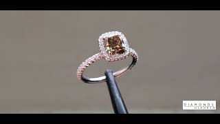 Natural Brown Diamond Ring R6763