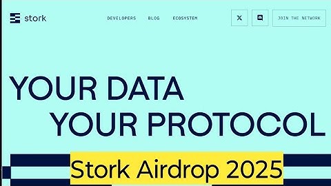 Stork Network DePIN Airdrop 2025 – Free Crypto Kaise Claim Kare? Full Guide Hindi Me #freeairdrop