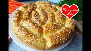 ХЛЕБУШЕК КАК ПУХ С СЫРОМ! Нежный, воздушный и ароматный! ХЛЕБУШЕК КАК ПУХ С СЫРОМ! Нежный, воздушный и ароматный!