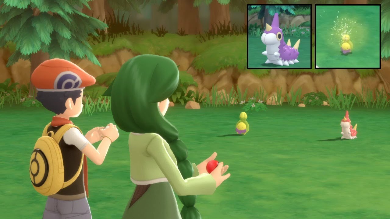 Shiny Budew in 5400 REs + 2 Eterna Forest shinies Pokémon Brilliant