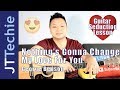 How to Play Nothing's Gonna Change My Love For You by George Benson on Acoustic Guitar