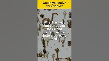 Key Enigma: Unlocking the Mystery | #Riddle #Shorts #MindBender