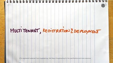 LTI Advantage Multi-Tenant, Registration and Deployment