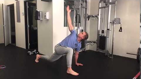 Spiderman with T-Spine Rotation Iso Hold- Stretches For Instant Relief - Dylan Conrad Fitness