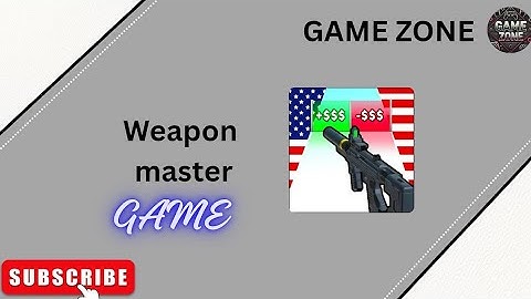 Weapon master action gun game