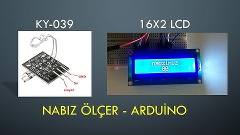 Nabız Ölçer (KY-039)  - Arduino