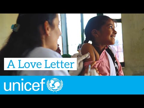 A Love Letter to Someone I've Never Met | UNICEF