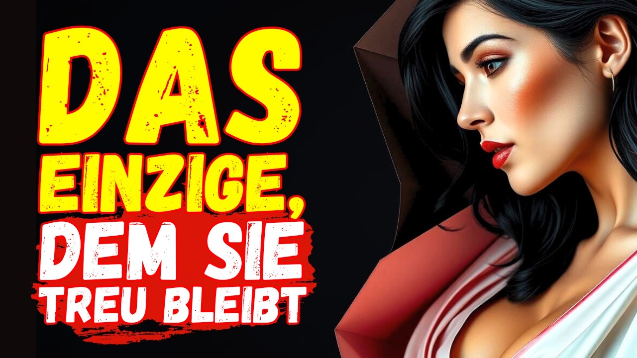 Frauen ist es egal, was du für sie tust... Sie sind nur einer einzigen Sache treu