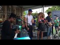 Wynwood Yard Miami 8/27/2017 Chris Martin (Coldplay) and Izzy Bizu