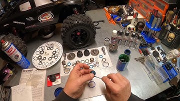 Traxxas X-Maxx differential assembly and fluids plus a Big Thank you to hitting 500 subs.