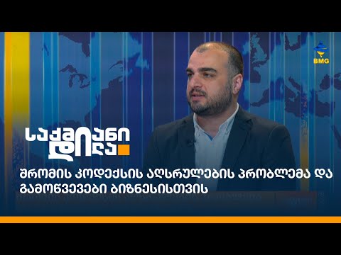 შრომის კოდექსის აღსრულების პრობლემა და გამოწვევები ბიზნესისთვის