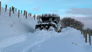 4x4 nella neve dal passo dello Stelvio fino a 3000 metri nel ghiacciaio con telecamera panoramica360