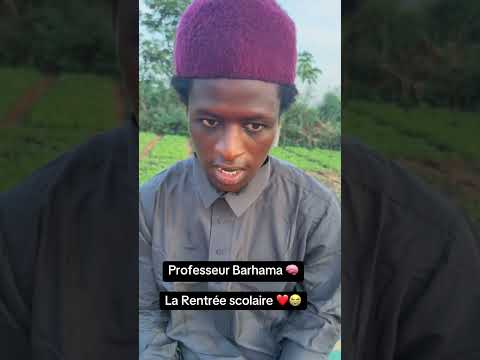 Professeur Barhama La Rentrée Scolaire 2025 2026