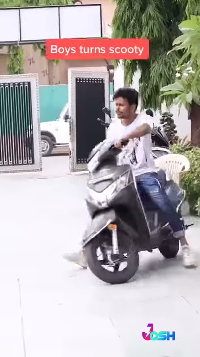 Boy's turn scooter and Girl's turn scooter