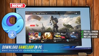 How To Download Gameloop Emulator in PC and Laptop | Gameloop Install in PC 2024