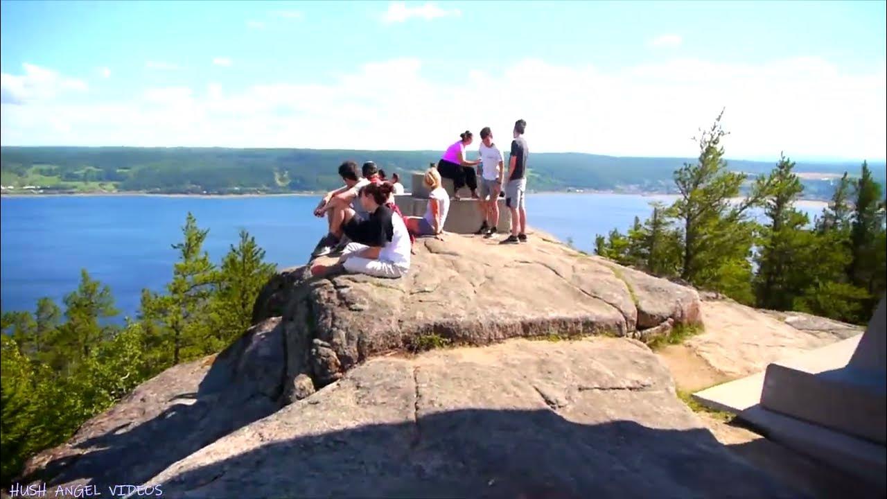 Sentier Eucher Croix du Centenaire La Baie YouTube