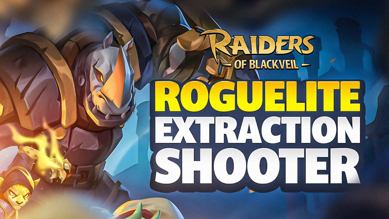 THE NEWEST ROGUELITE EXTRACTION LOOT GAME IS HERE!  - Raiders of Blackveil