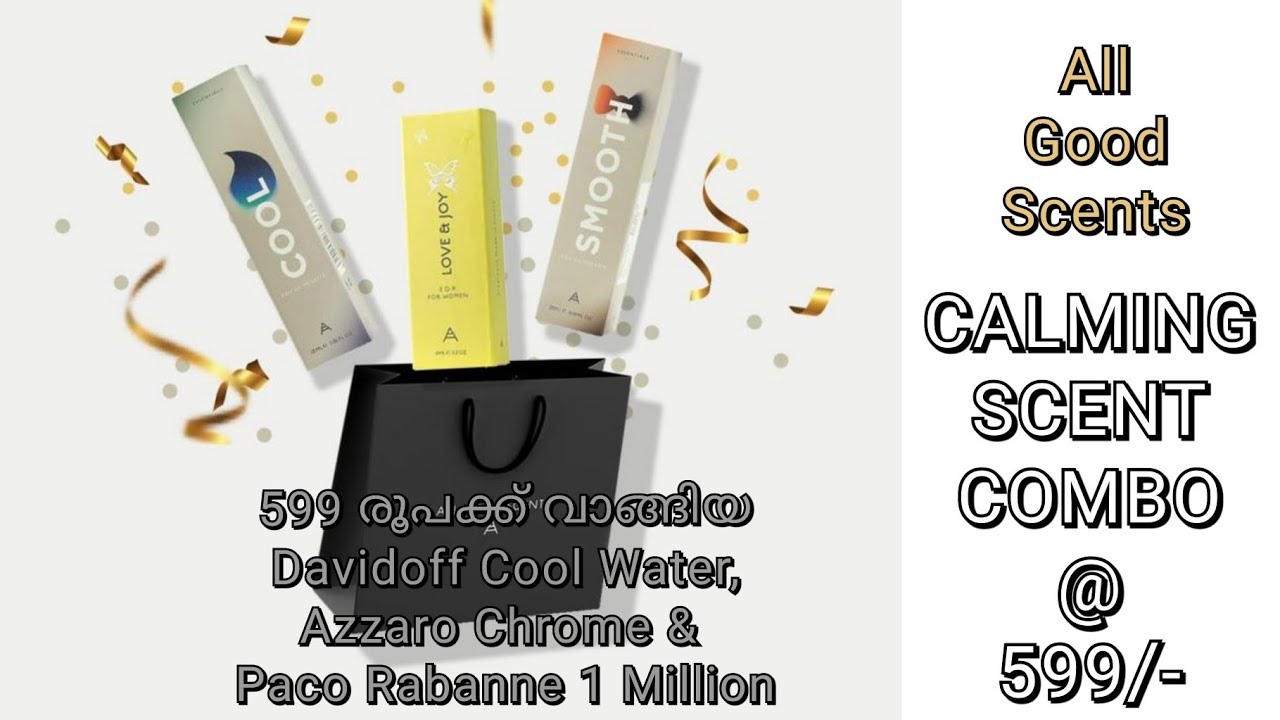 All Good Scents Cool All Good Scents Smooth & All Good Scents Urbane