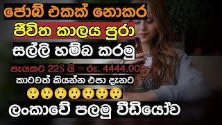 නිකන් ඉන්න කාලේ සල්ලි හොයමු | Emoney Tutorial | invisible trchnician