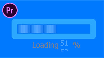 How to make a LOADING BAR and percentage counter in Premiere Pro #premierepro #tutorial