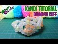 Diamond Cuff (Style 2) - [Kandi Tutorial] | @GingerCandE