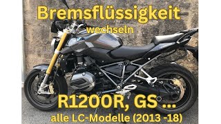 Bremsflüssigkeit wechseln BMW R1200GS, RS, RT, R mp4