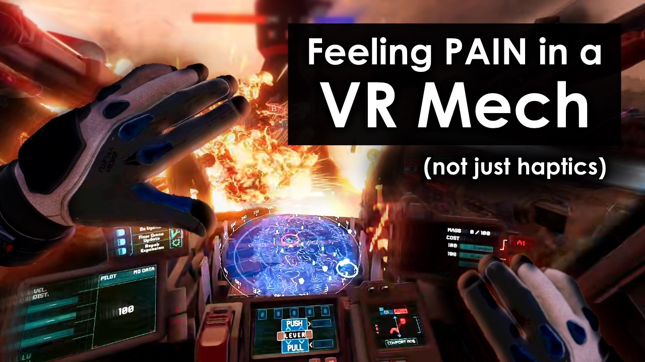 VR Mech Battles, but with Painful Immersion. (get in the eva, shinji)