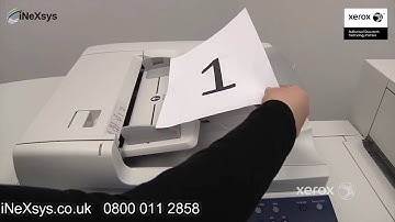 How to use Fax Function - Xerox 5300 Series