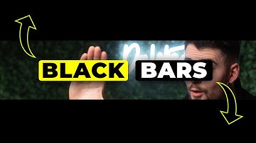 HOW TO Animate and Add Black Bars | Davinci Resolve 18 Tutorial