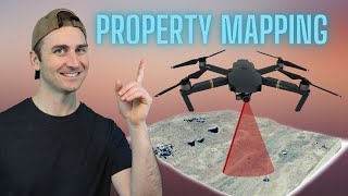 Making an aerial map of your property with a drone