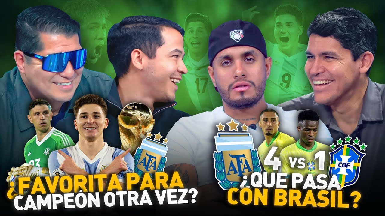 Argentina favorita para ser campeón del mundo otra vez ?  Que pasa con Brasil ? T4 Cap 12