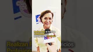 Realizan Feria de Servicios Profesionales