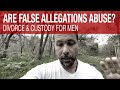 The sad question  false allegations or abuse