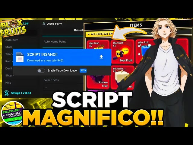 SAIU!!🤯 MELHOR SCRIPT BLOX FRUITS 🍎PRA CELULAR E PC & EXECUTOR