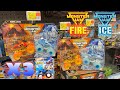 New spin master monster jam fire  ice doubles found 3 more treasure hunt skylines  more