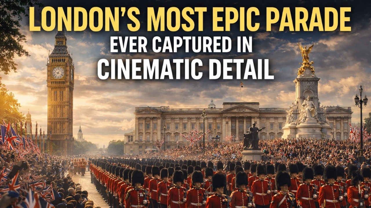 London’s Most Epic Parade Ever Captured in Cinematic Detail