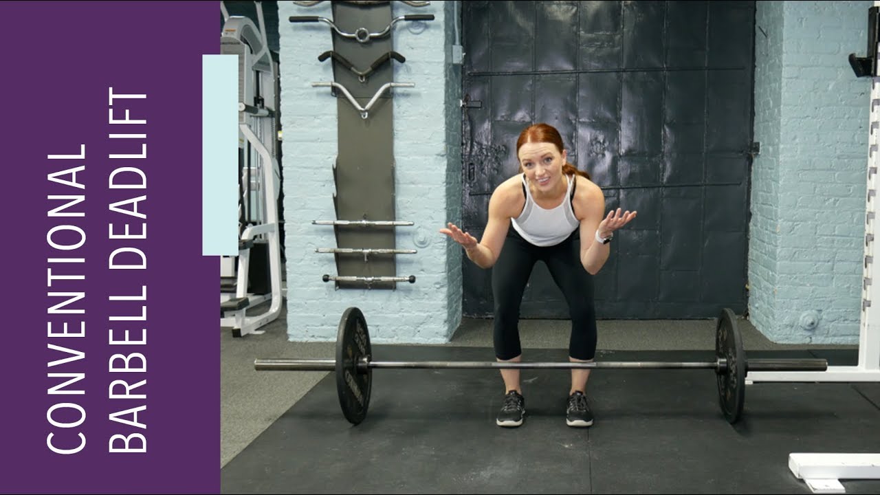 Conventional Barbell Deadlift YouTube