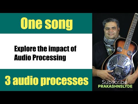 one sonng 3 audio proccesses