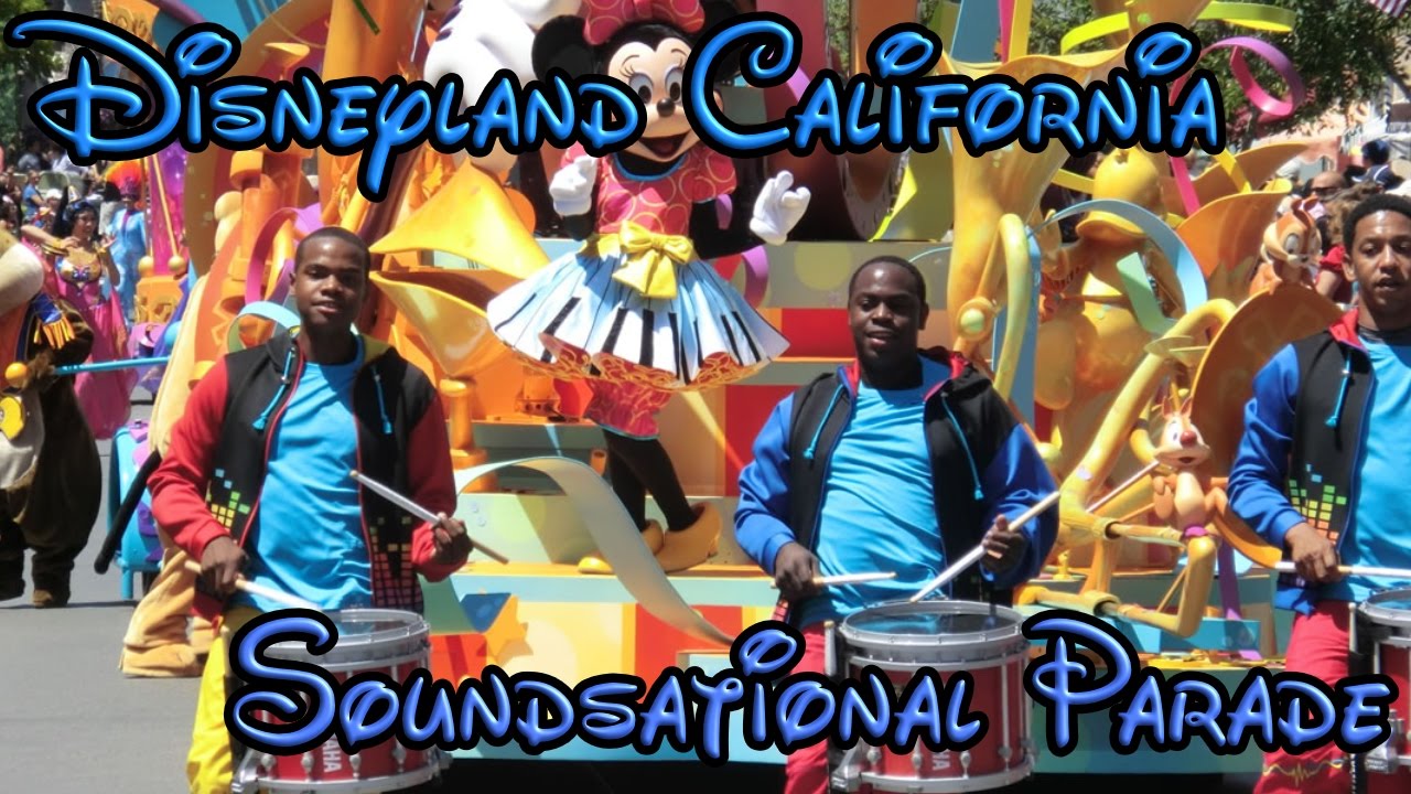Disneyland Soundsational Parade California - YouTube