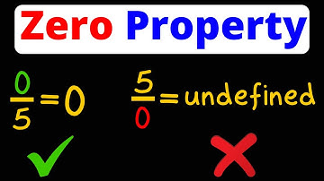 The Zero Property | Why Can
