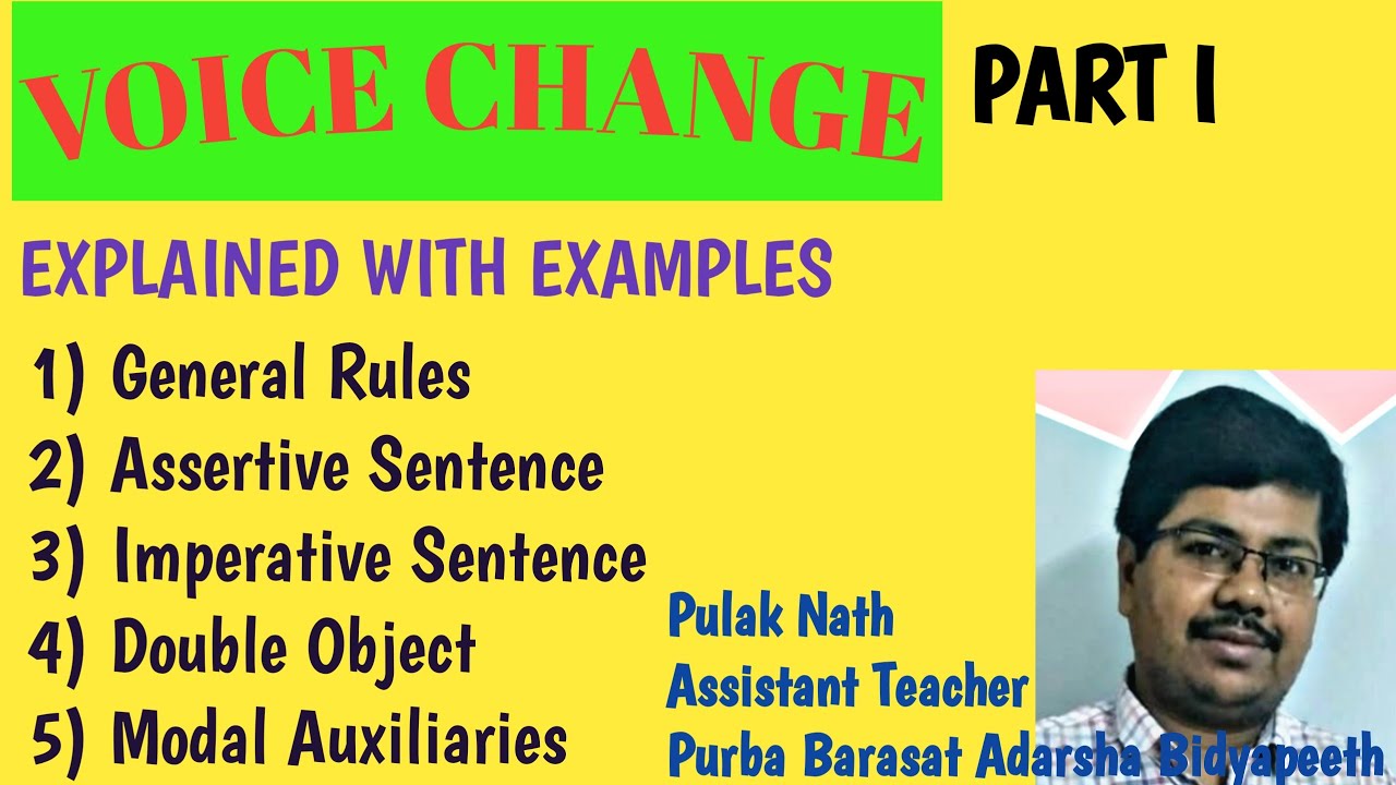 VOICE CHANGE PART 1 YouTube