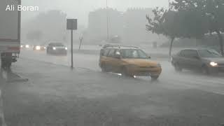 Antalyada Şaşırtan Hava Olayı Öncesi Ve Sonrası