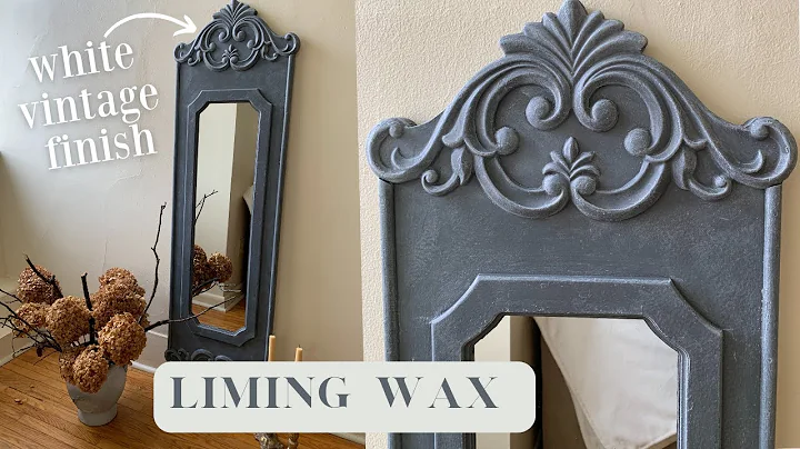 How To Use Liming Wax (easy vintage finish)