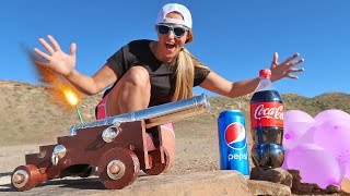 Mini Hobby Blaster vs Giant Balloon, Super Wubble, and Coca Cola! screenshot 5