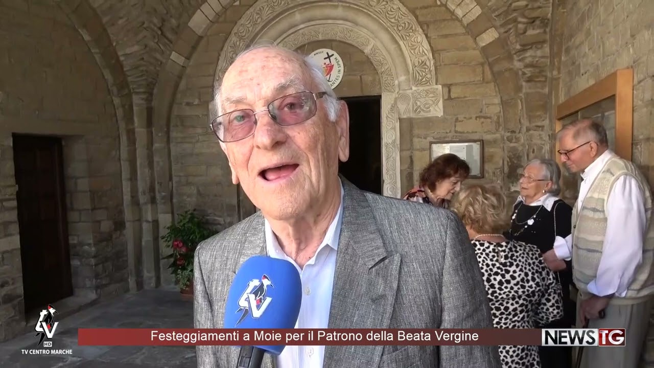 Festeggiamenti a Moie per il Patrono della Beata Vergine