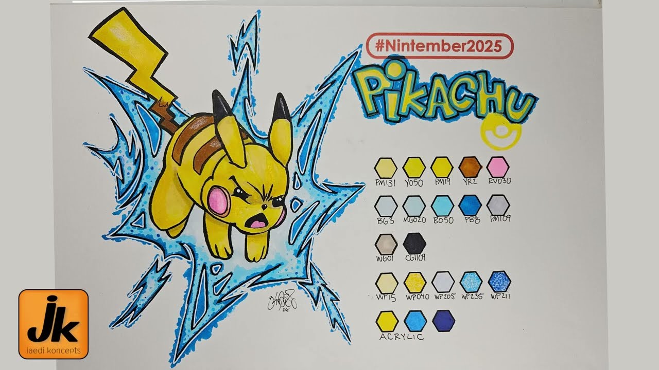 Pikachu:  Day 2 •  Nintember 2025