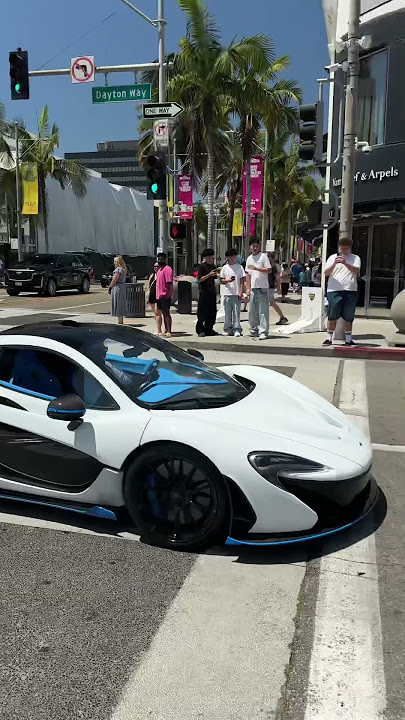 McLaren P1 in Beverly Hills