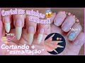 CORTEI AS MINHAS UNHAS!!😱💅🏻 |Iris Carvalho Costa