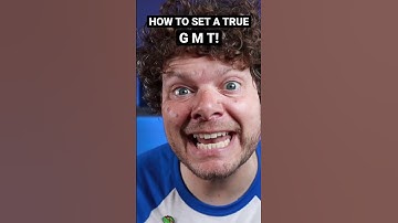 HOW TO Set A True GMT Watch  - Rolex GMT Master 2